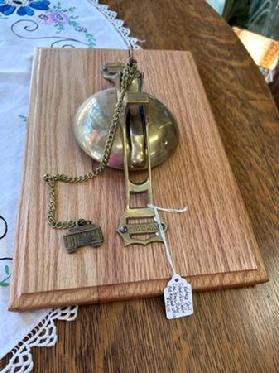 West Saint Paul Antiques - VINTAGE SAN FRANCISCO CABLE BRASS TROLLEY BELL - $95 
