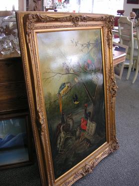 1800's Oil on Canvas by Van KeuRen