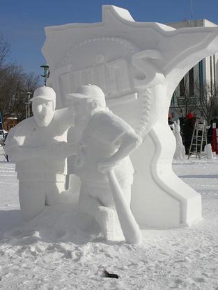 AMAZING SNOW SCULPTURES