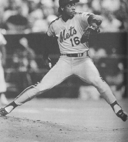 Dwight Gooden steps into his pitch. Fans looked up to the matchup that would pit the two leagues' most dominating pitchers against each other...