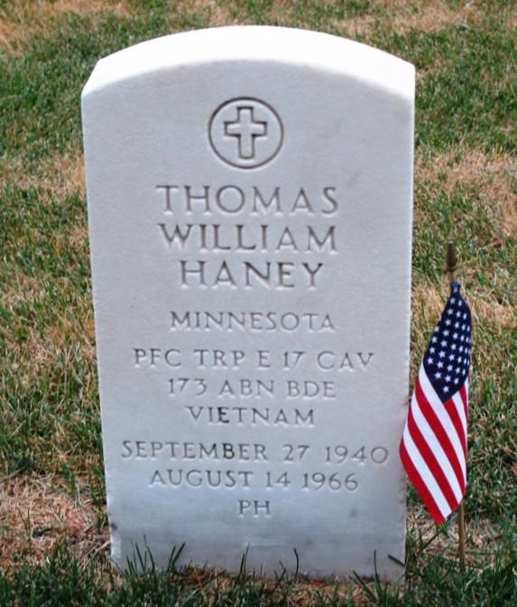 Thomas William "Tom" Haney - Vietnam
