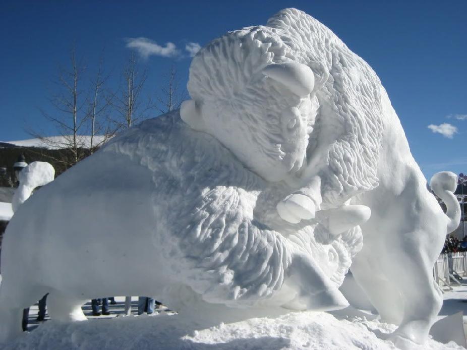 AMAZING SNOW SCULPTURES
