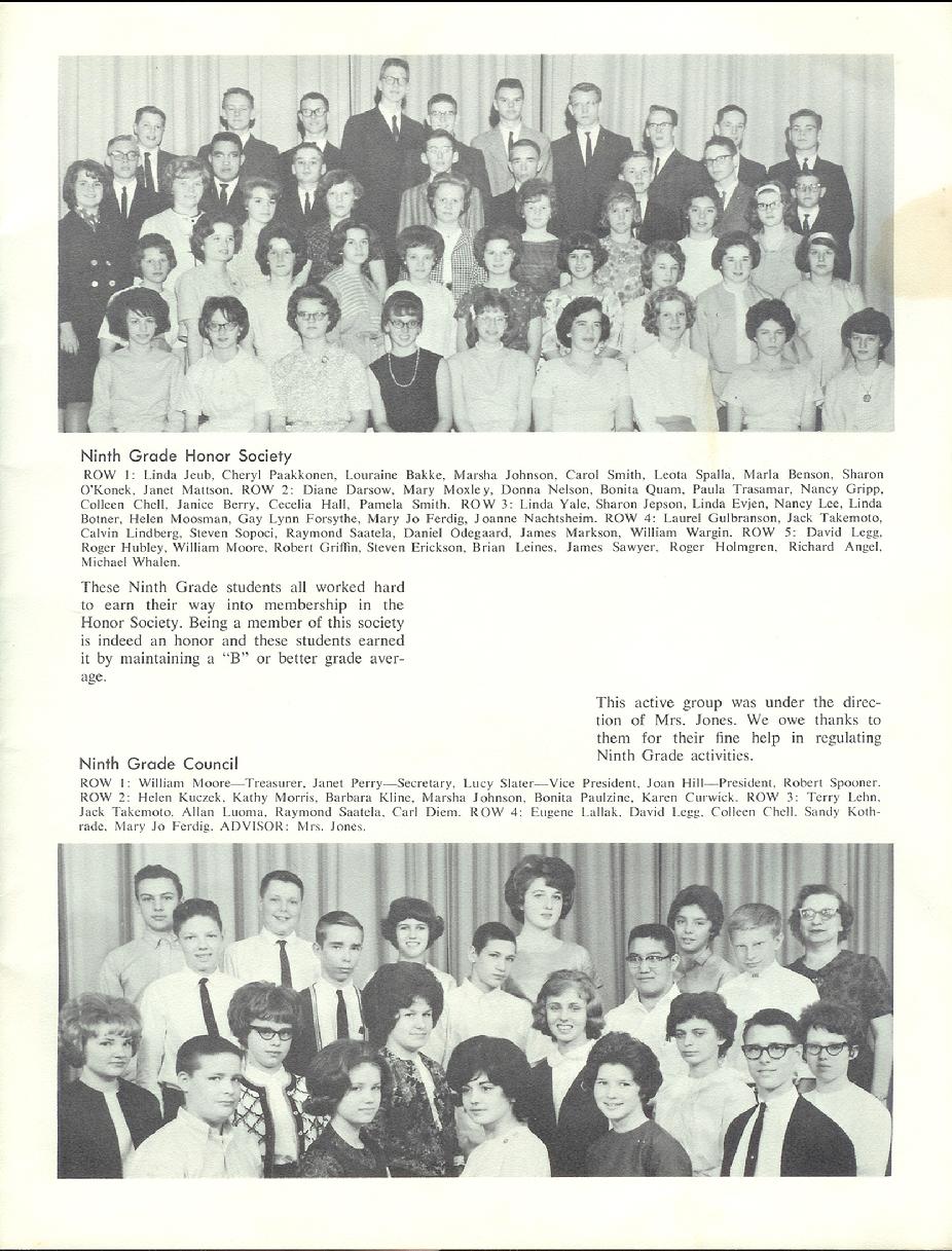 Jordan Junior High School 1963 Minneapolis, Minnesota