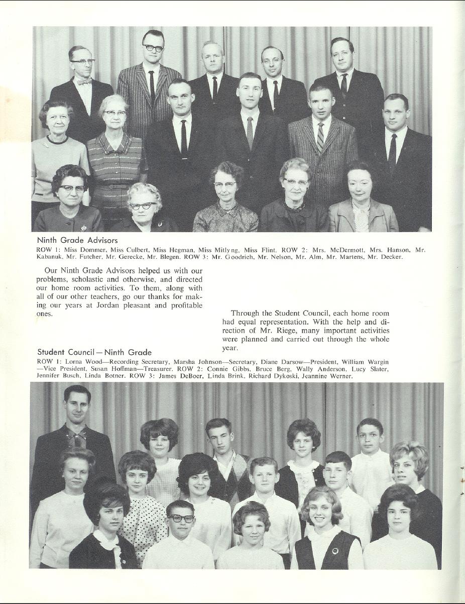 Minneapolis, Minnesota Jordan Junior High School 1963